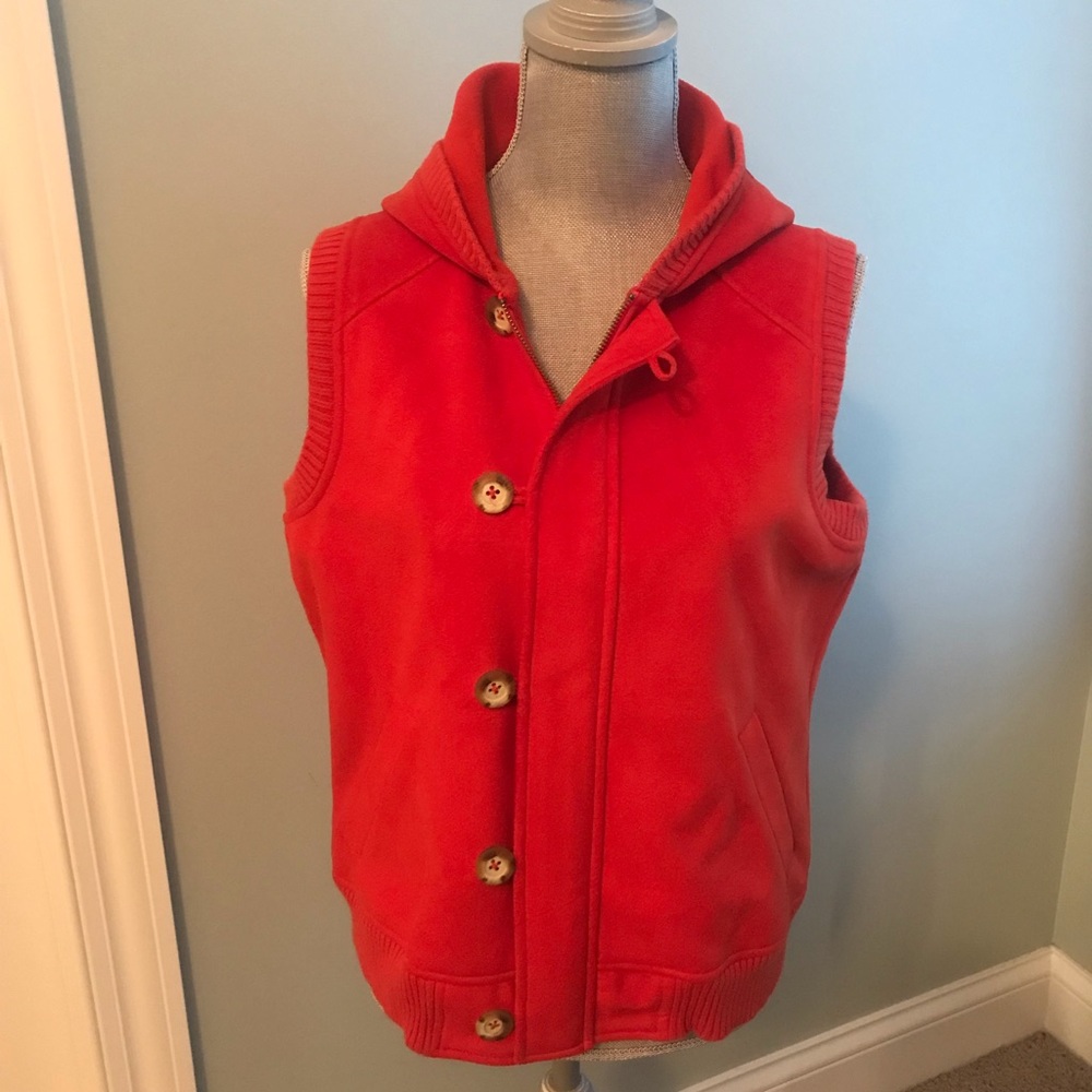 Jones New York Sport Faux suede vest